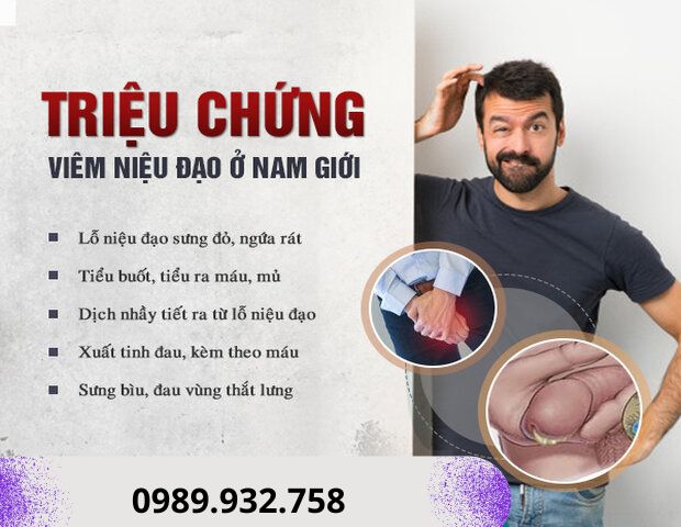 các biểu hiện viêm niệu đạo ở nam giới các biểu hiện viêm niệu đạo ở nam giới