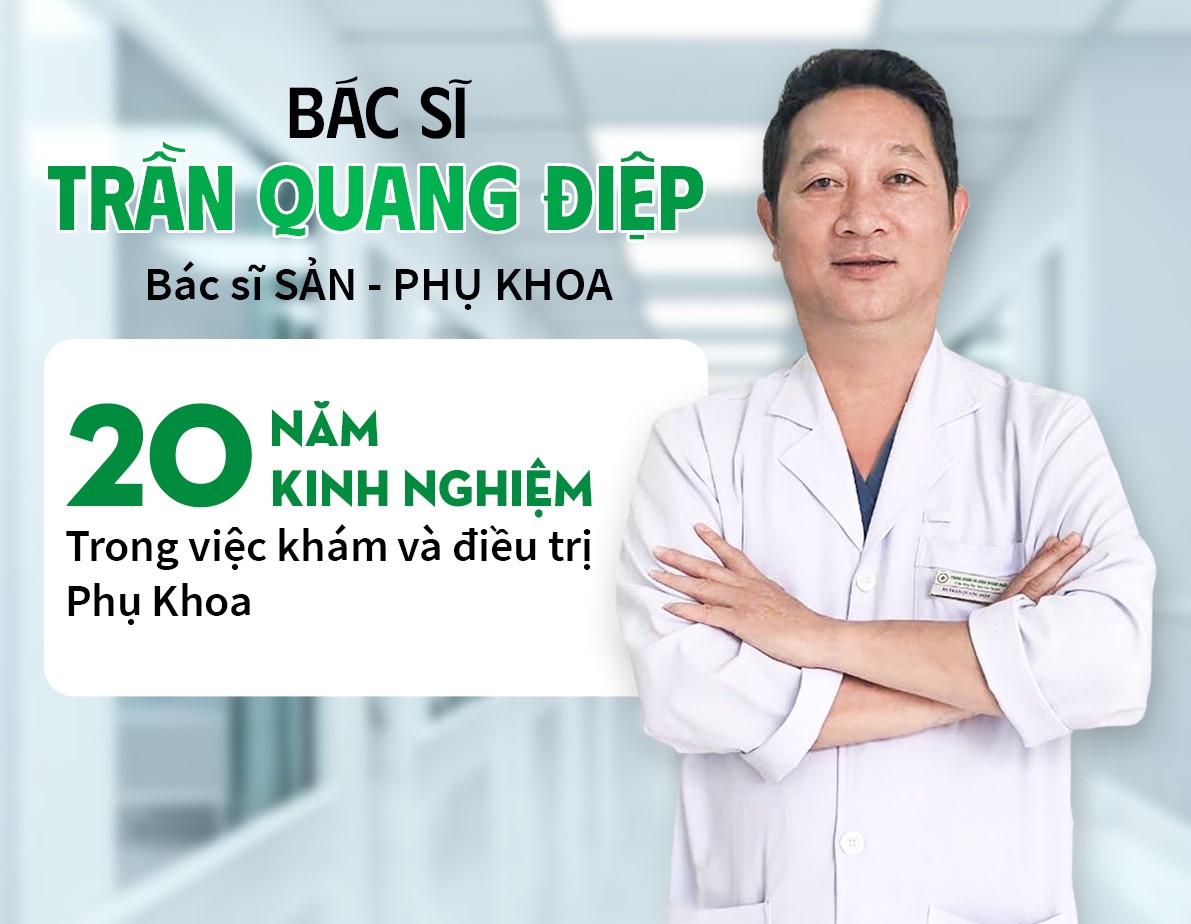 Bác sĩ khám phụ khoa giỏi ở Bách Lạc - Trần Quang Điệp