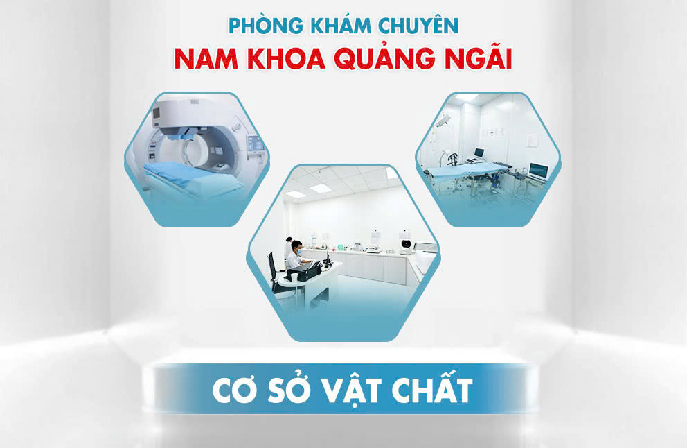 Cơ sở vật chất phòng khám tiện nghi, hiện đại